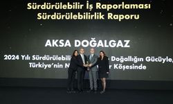 Aksa Doğalgaz’ın Sürdürülebilirlik Raporu’na Ödül