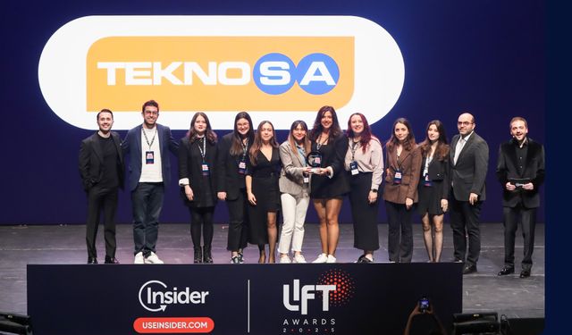 Teknosa Lift Awards’ta  “En Etkili Yapay Zeka Kullanımı” Ödülü  Aldı