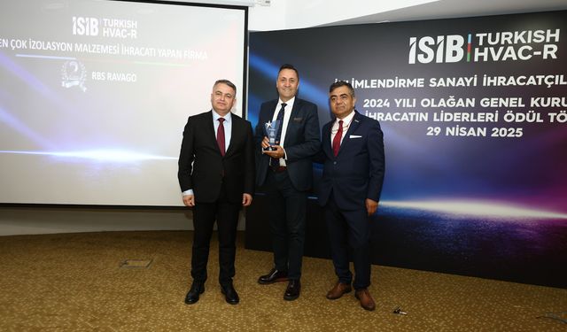 Ravago Bina Çözümleri, İzolasyon İhracat Ödülü Aldı