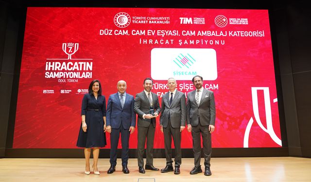 Şişecam'dan İhracat Şampiyonluğu Başarısı