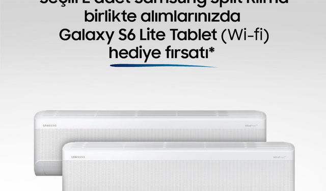 Samsung Split Klimalar Hediye Dağıtıyor!