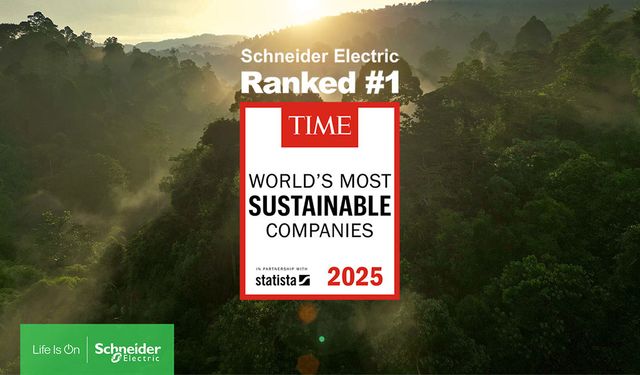 Schneider Electric'e Time Dergisinden Ödül