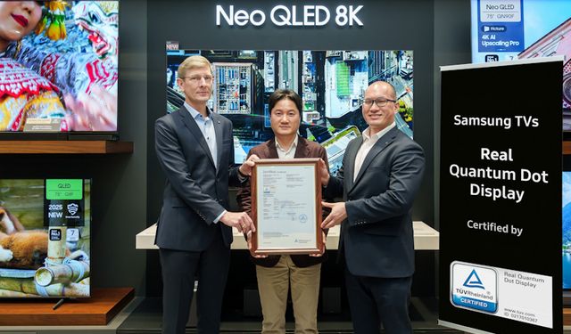 Samsung'a 'Gerçek Quantum Dot Ekran' Sertifikası!