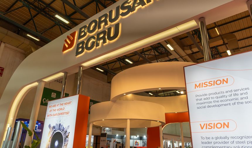 Borusan Boru, Tube Eurasia Fuarı’nda Konuklarını Ağırladı