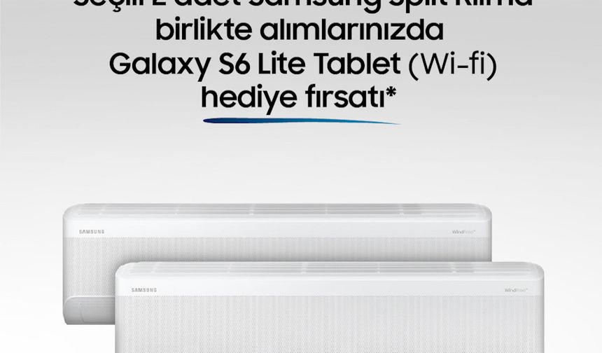 Samsung Split Klimalar Hediye Dağıtıyor!