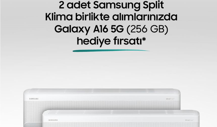 Samsung Split Klimalarda 2’li Alımlara Özel Sürprizler!
