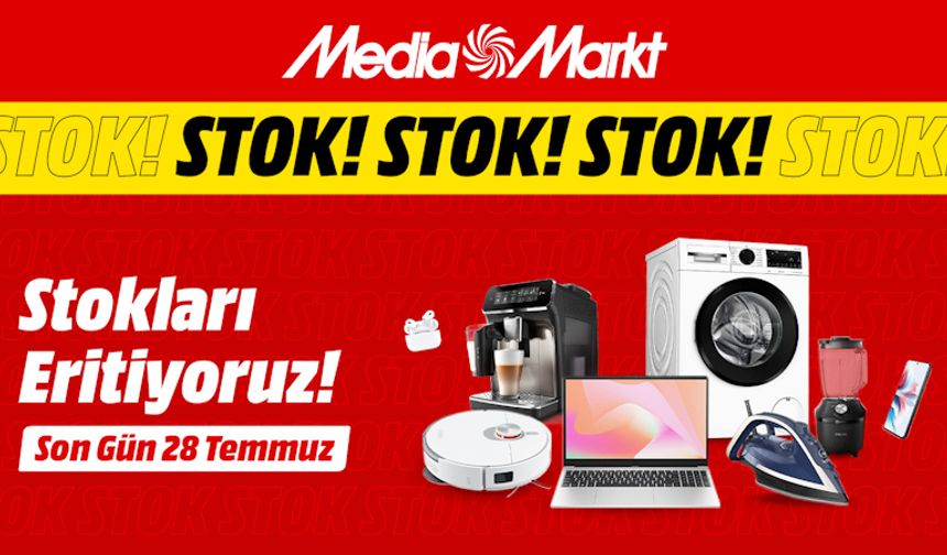 MediaMarkt’ta Stoklar Eriyor!